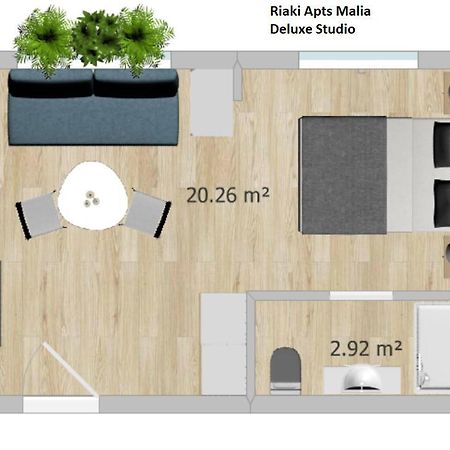 Riaki Apts Mália Zewnętrze zdjęcie